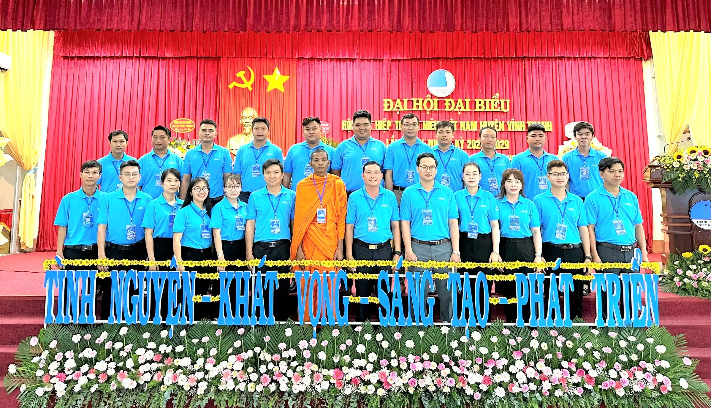 Đại hội Hội Liên hiệp Thanh niên Việt Nam huyện Vĩnh Thạnh lần thứ V, nhiệm kỳ 2024-2029
