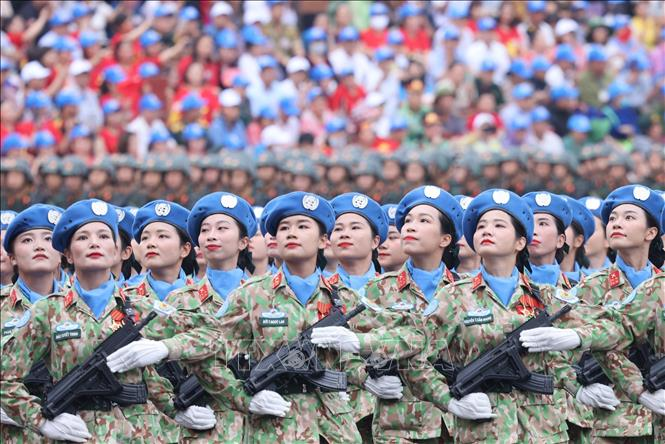 Lễ mít tinh, diễu binh, diễu hành Kỷ niệm 70 năm Chiến thắng Điện Biên Phủ: Viết tiếp những bản hùng ca