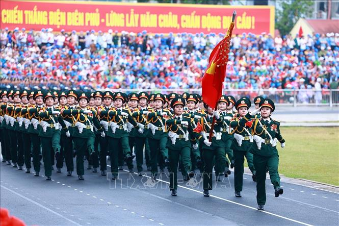 Lễ mít tinh, diễu binh, diễu hành Kỷ niệm 70 năm Chiến thắng Điện Biên Phủ: Viết tiếp những bản hùng ca