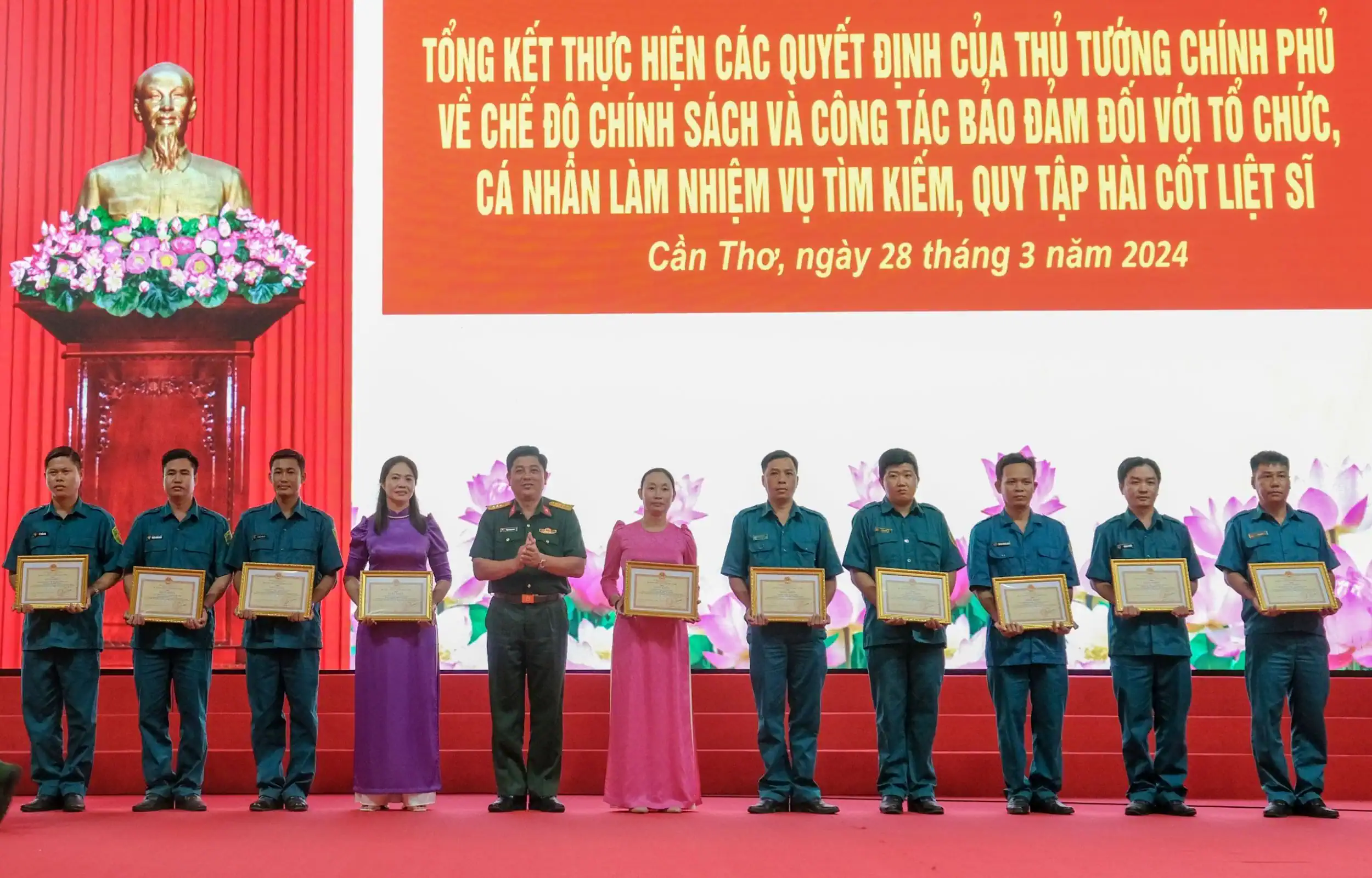 Thực hiện tốt chính sách đối với lực lượng tìm kiếm hài cốt liệt sĩ