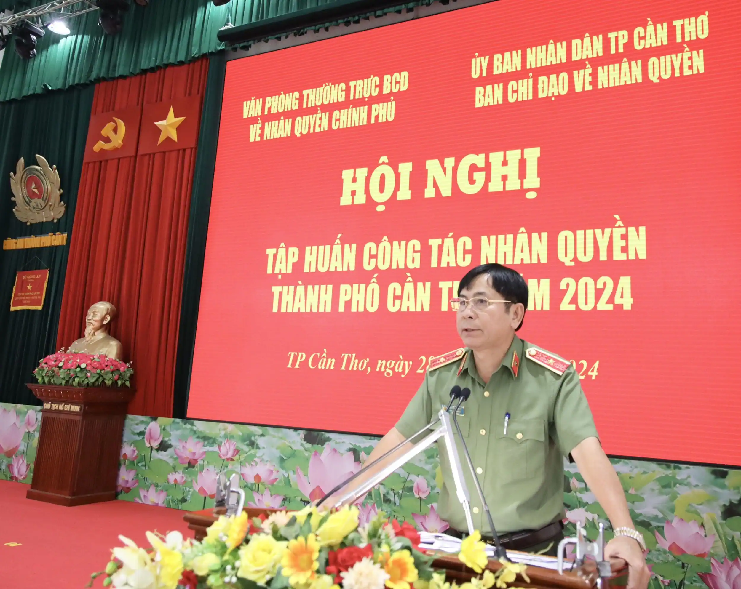 TP Cần Thơ phối hợp tập huấn công tác nhân quyền
