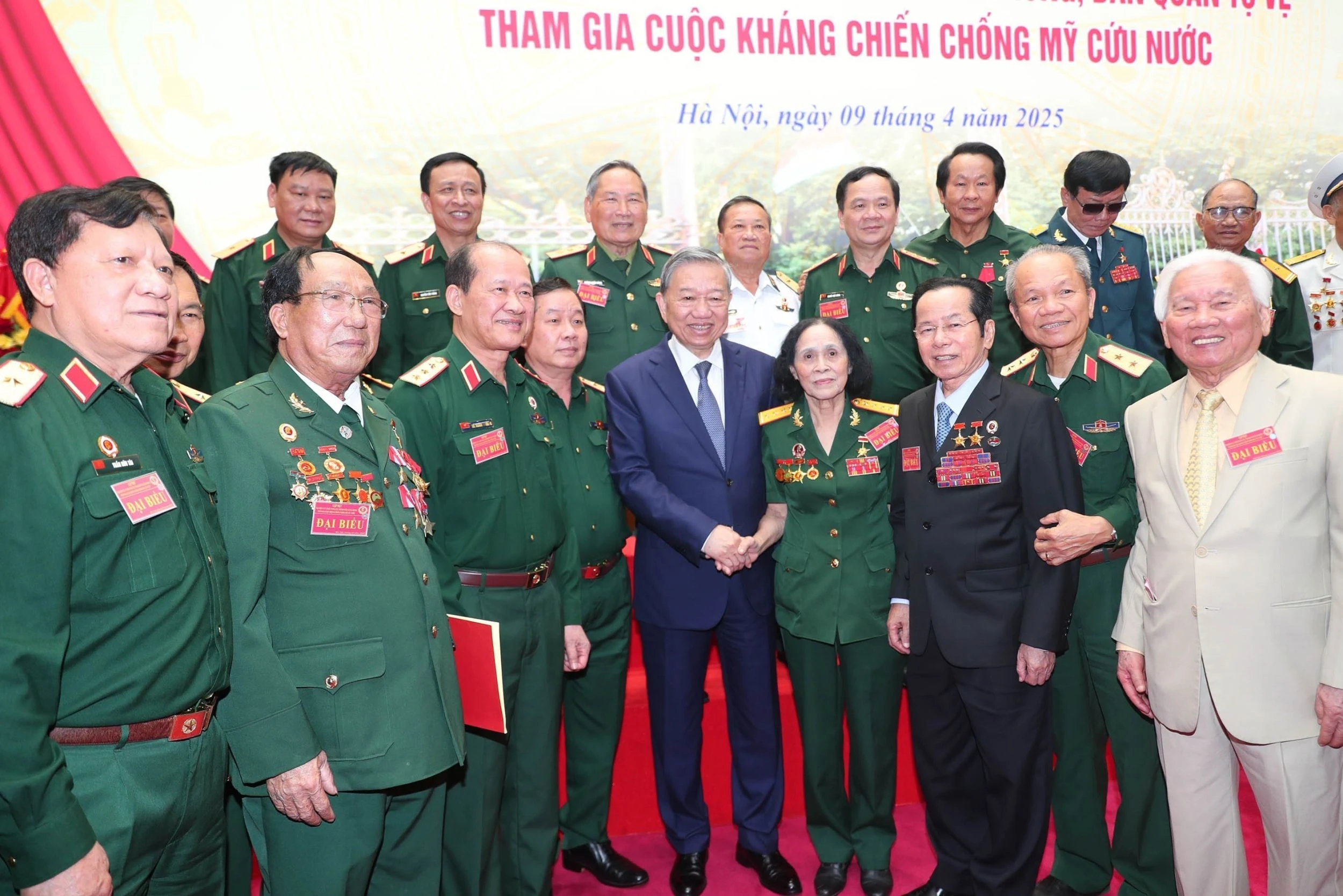 Cựu chiến binh, cựu thanh niên xung phong, dân quân tự vệ luôn giữ vững ngọn lửa cách mạng