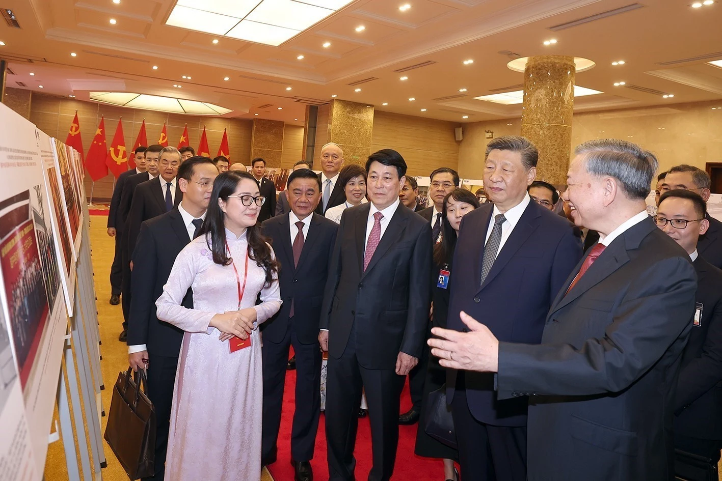 Tổng Bí thư, Chủ tịch nước Trung Quốc Tập Cận Bình dự Gặp gỡ hữu nghị nhân dân Việt Nam - Trung Quốc