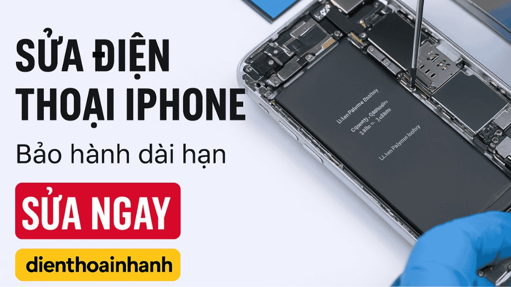 Sửa điện thoại iPhone ở đâu uy tín tại TP Hồ Chí Minh?