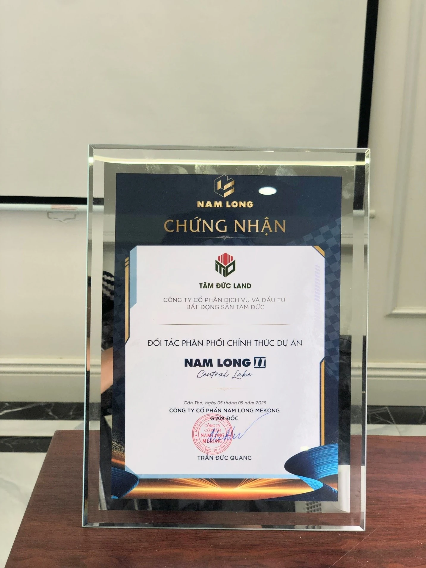 Tâm Đức Land trở thành đối tác chiến lược phân phối dự án Nam Long II Central Lake tại Cần Thơ
