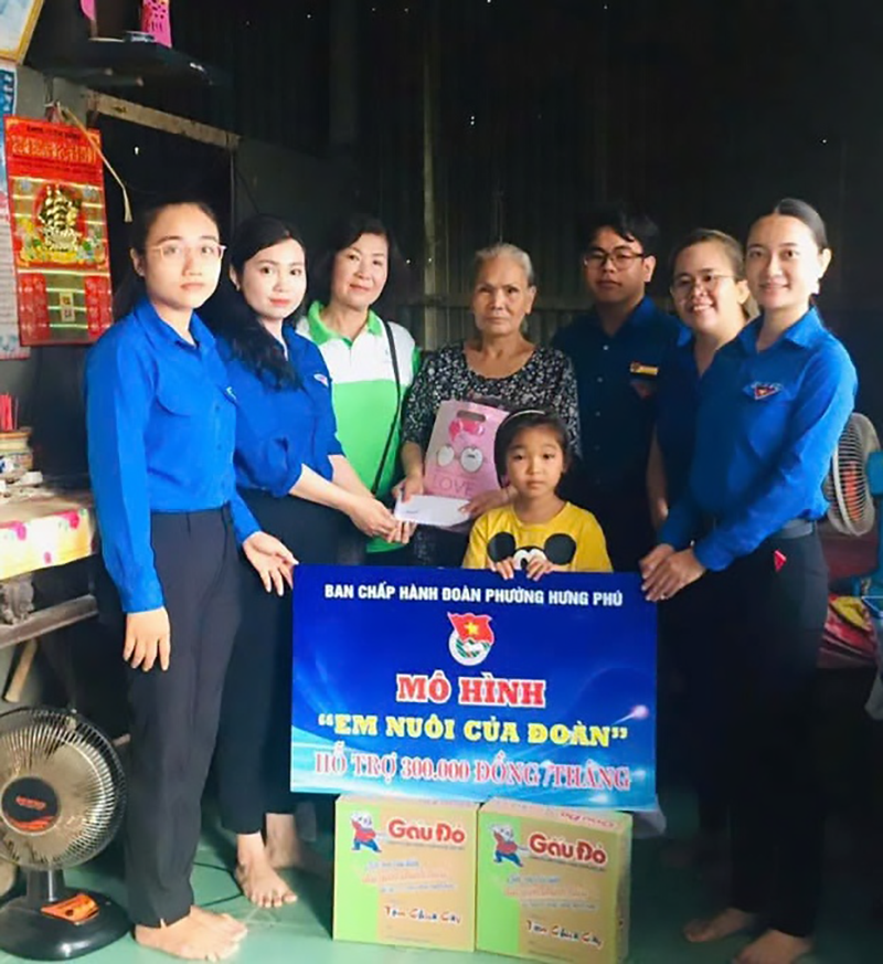Nữ cán bộ Đoàn năng động