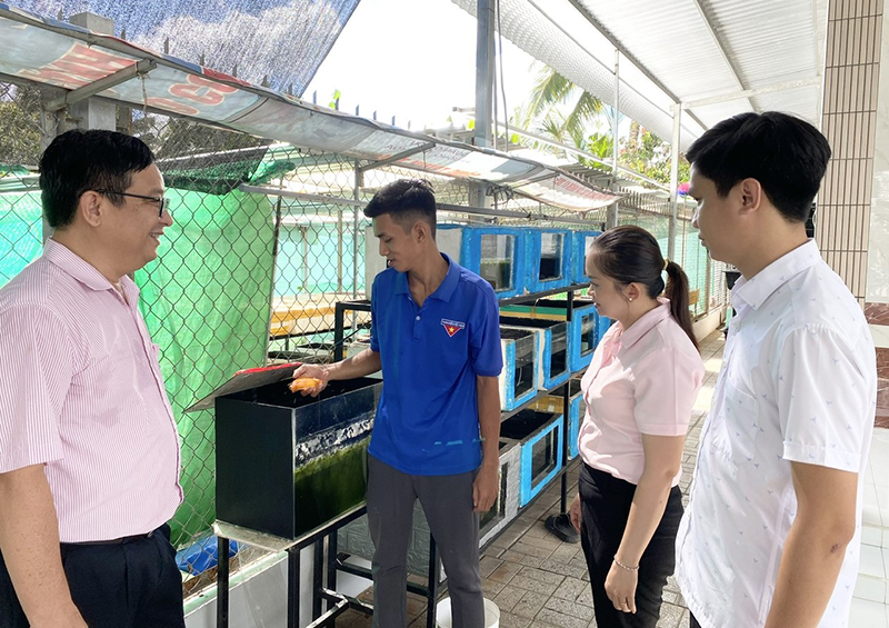 Đồng hành cùng đoàn viên thanh niên lập nghiệp