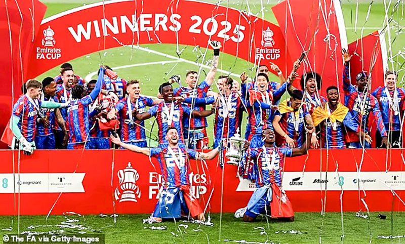 Crystal Palace hạ Manchester City để giành Cúp FA