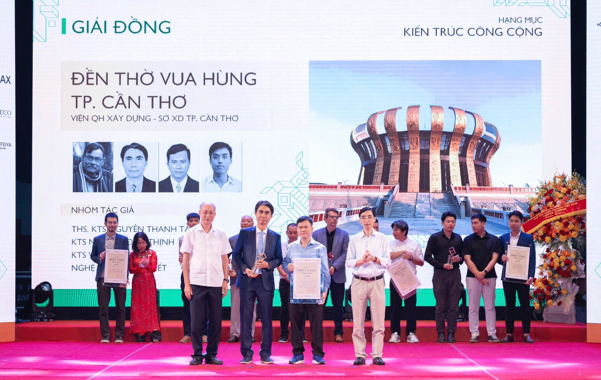 Đền thờ Vua Hùng TP Cần Thơ đạt giải Đồng tại hạng mục Kiến trúc công cộng