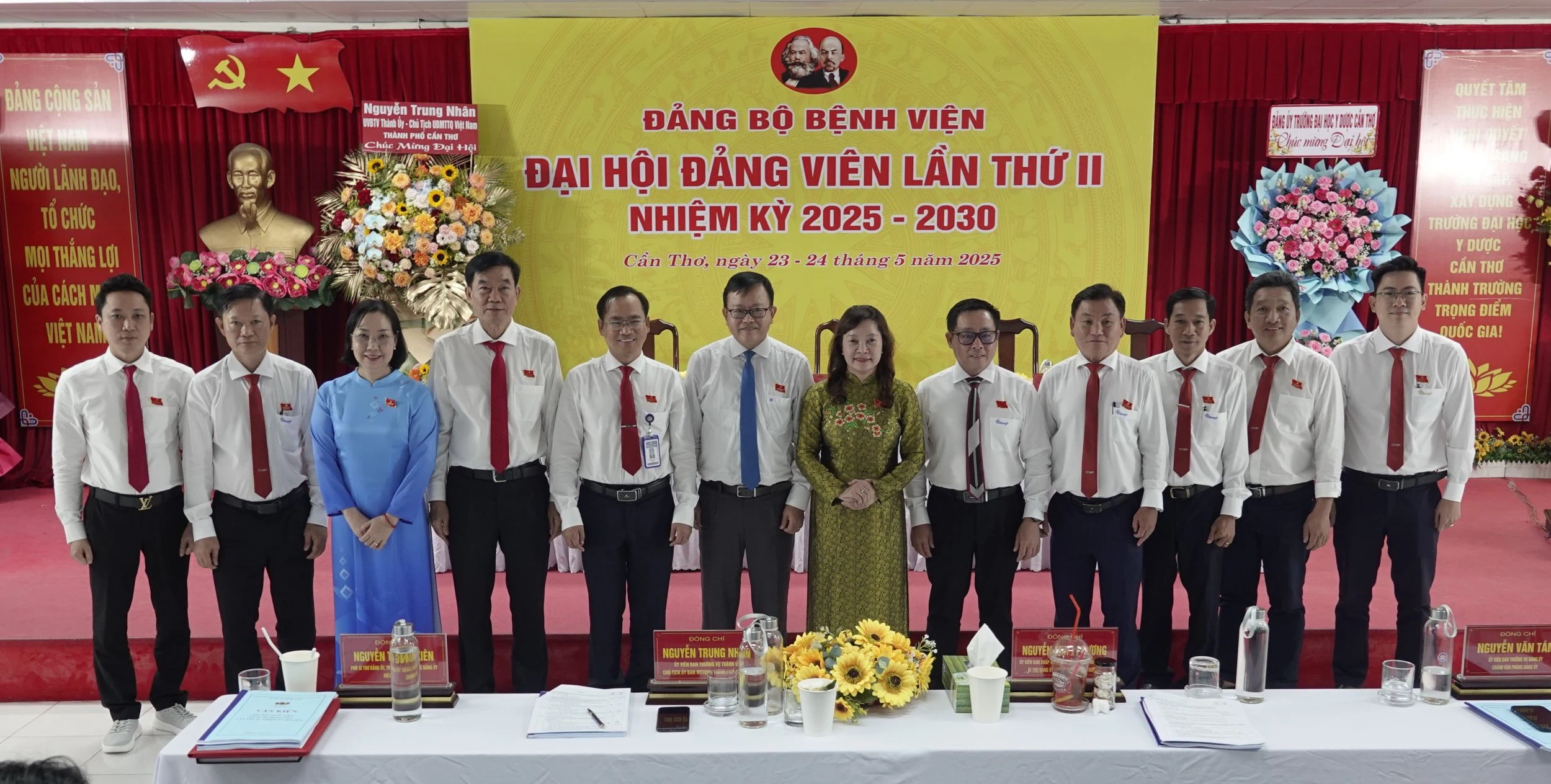 Đại hội đảng viên Đảng bộ Bệnh viện Trường Đại học Y Dược Cần Thơ lần II nhiệm kỳ 2025-2030
