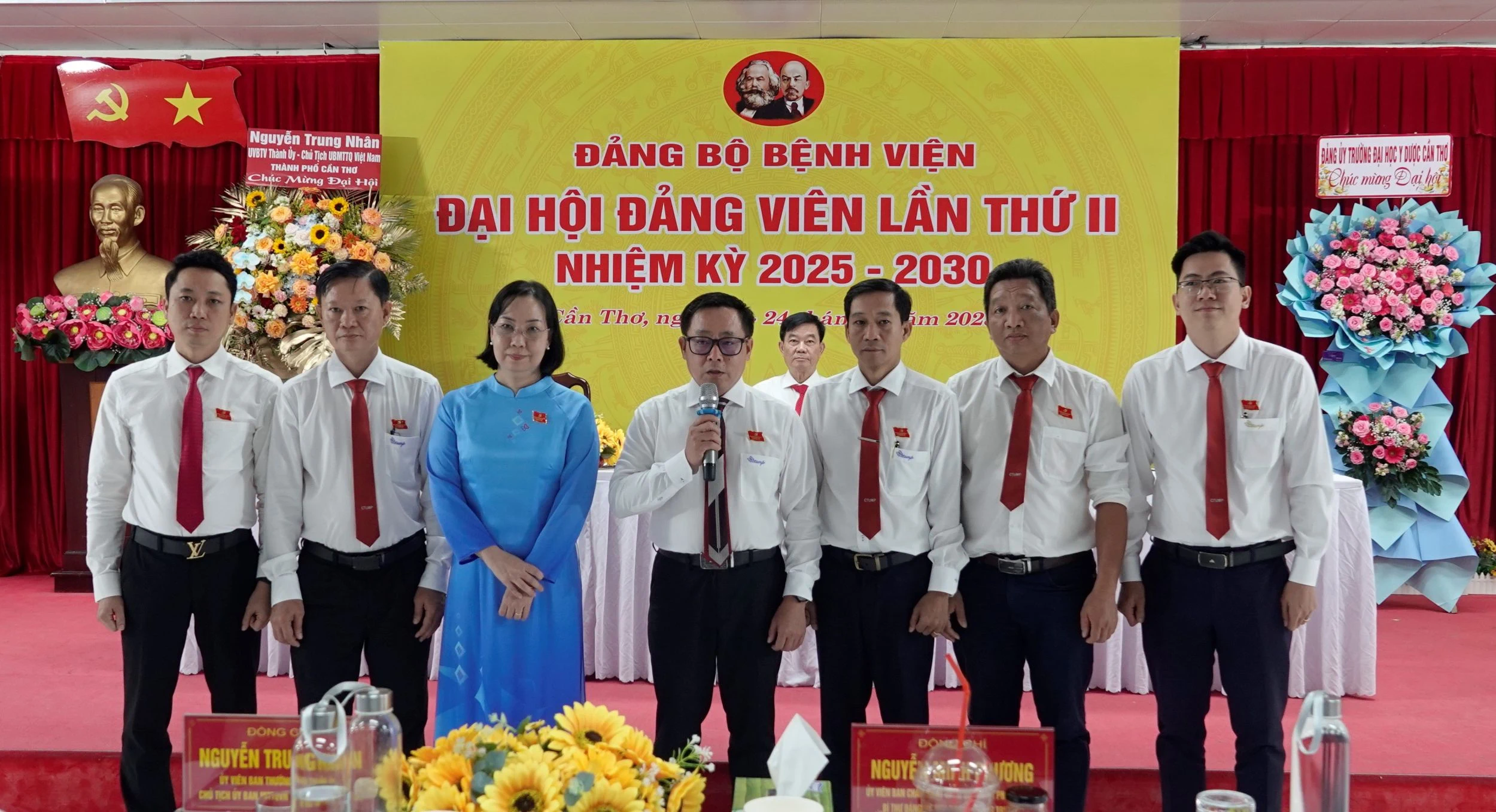Đại hội đảng viên Đảng bộ Bệnh viện Trường Đại học Y Dược Cần Thơ lần II nhiệm kỳ 2025-2030