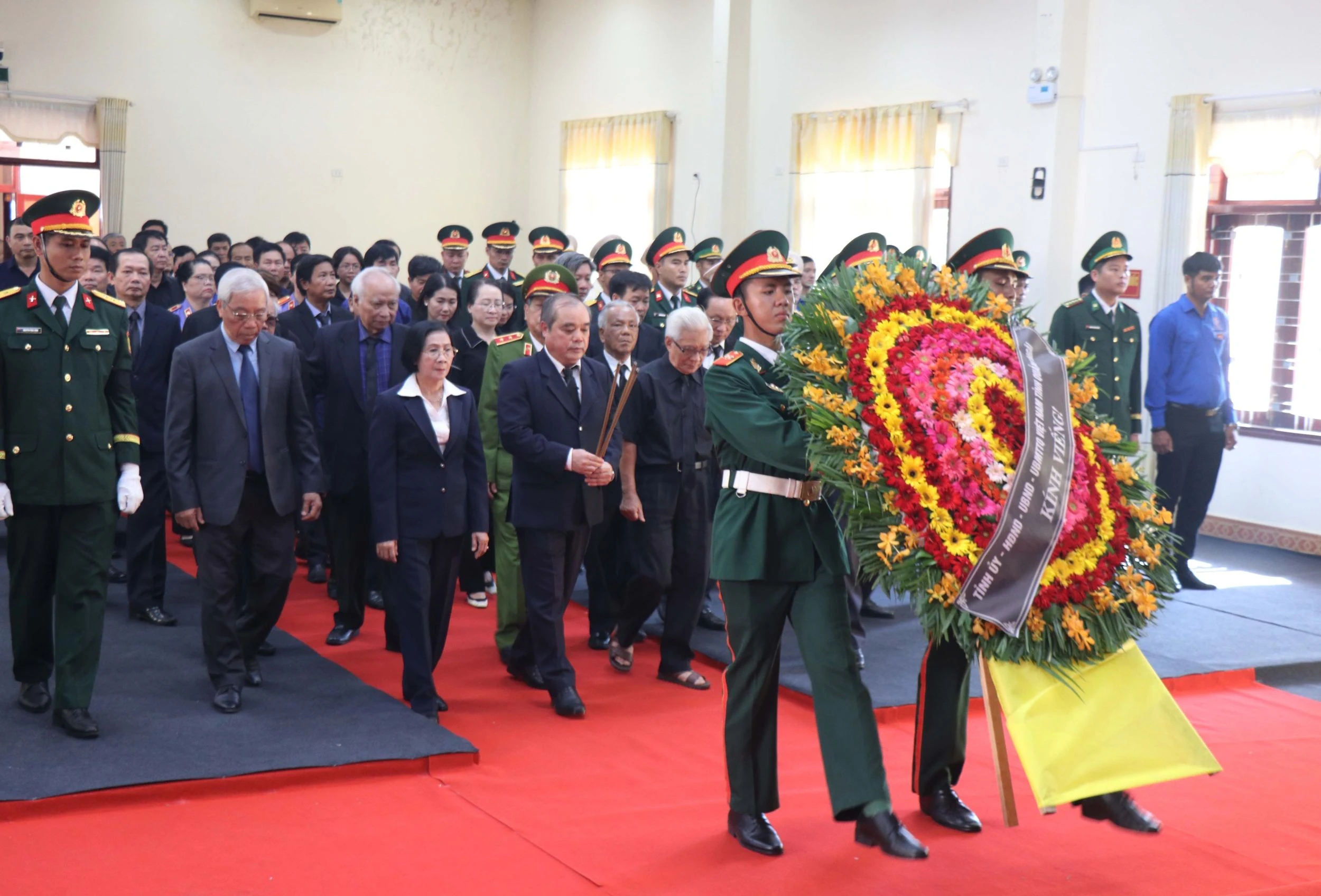Cử hành trọng thể Lễ Quốc tang nguyên Chủ tịch nước Trần Đức Lương