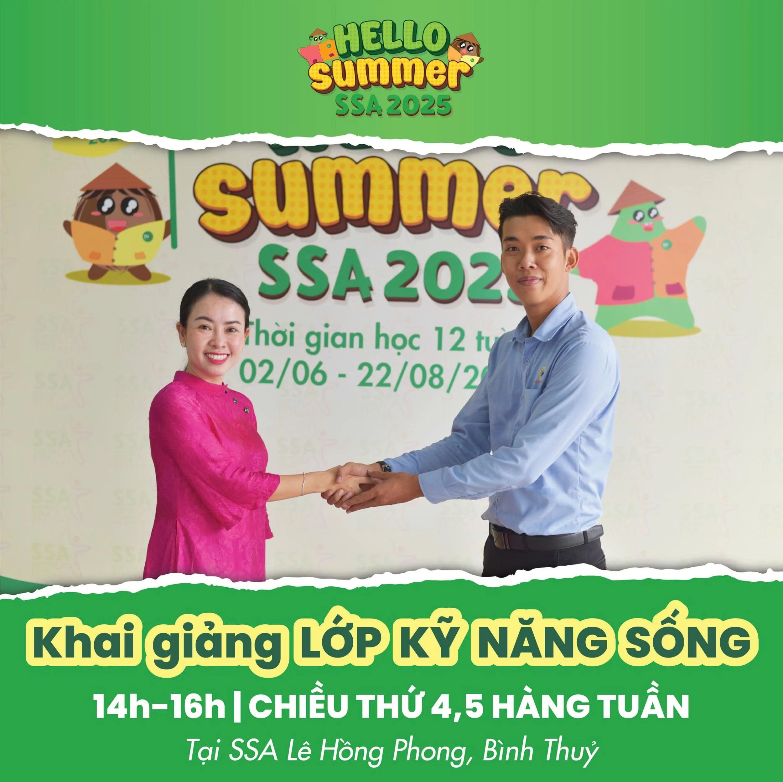 Nhiều Khóa Học Hè 2025 bổ ích triển khai tại Quận Bình Thủy Thành phố Cần Thơ