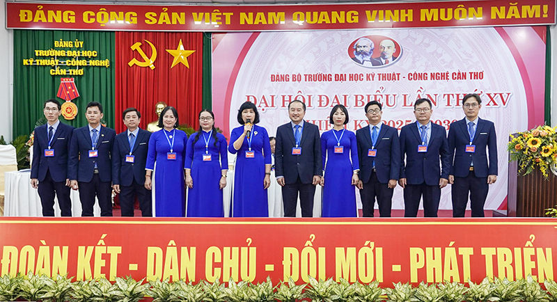 Đại hội đại biểu Đảng bộ Trường Đại học Kỹ thuật - Công nghệ Cần Thơ nhiệm kỳ 2025-2030