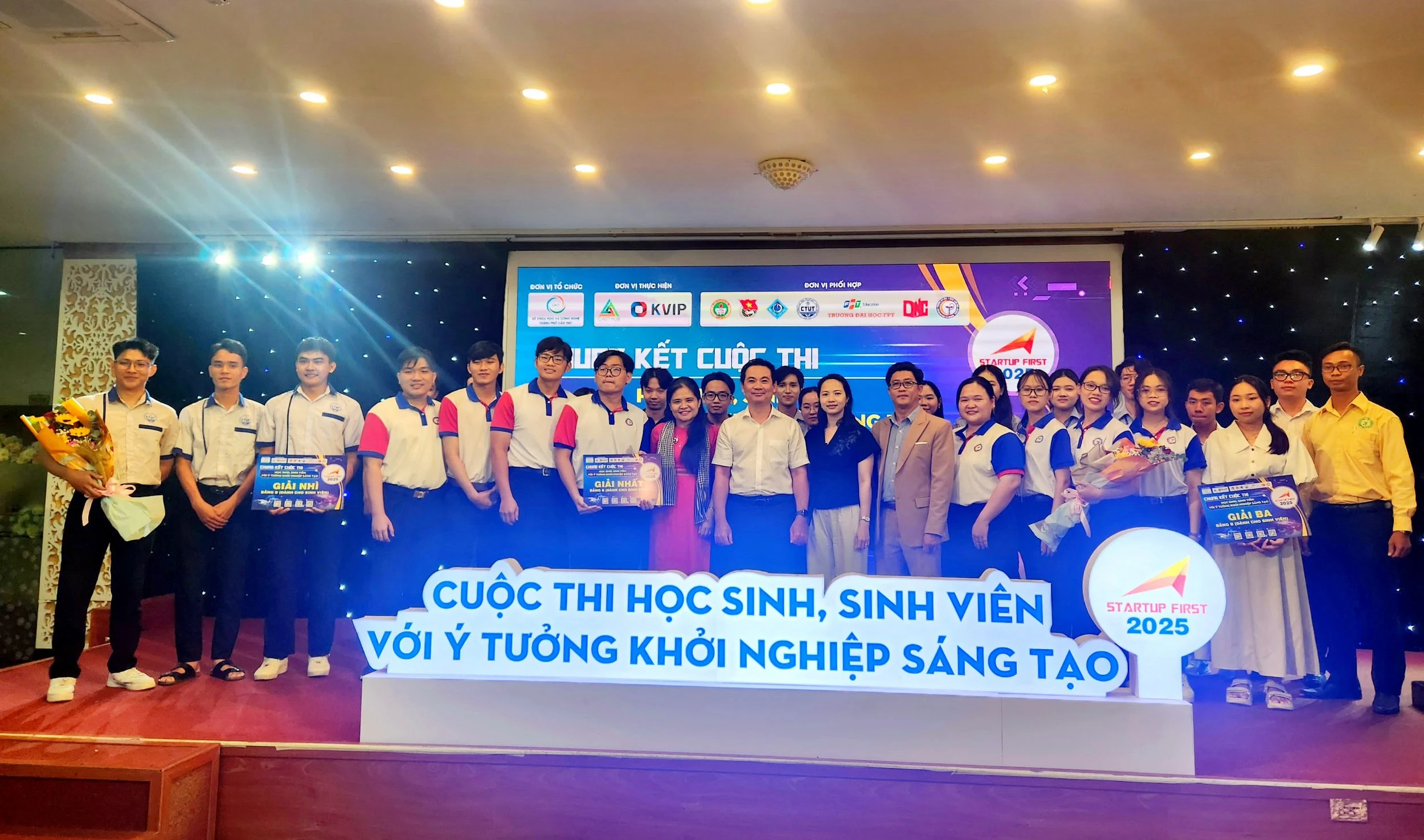 STARTUP FIRST 2025 - Vinh danh các ý tưởng khởi nghiệp xuất sắc nhất từ học sinh, sinh viên