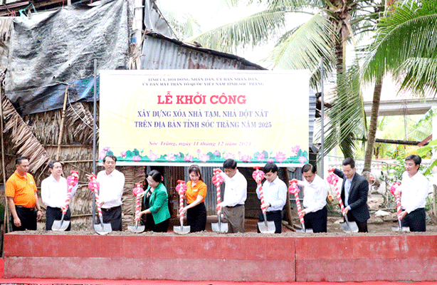 សុកត្រាំង (ចាស់) លុបបំបាត់ផ្ទះបណ្ដោះអាសន្ន ផ្ទះទ្រុឌទ្រោម ៨.៩០០ ខ្នងសម្រេចរួចរាល់
