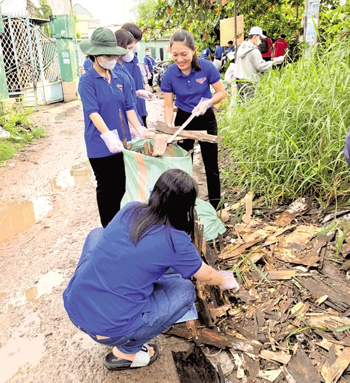 Tuổi trẻ An Bình tình nguyện vì cuộc sống cộng đồng