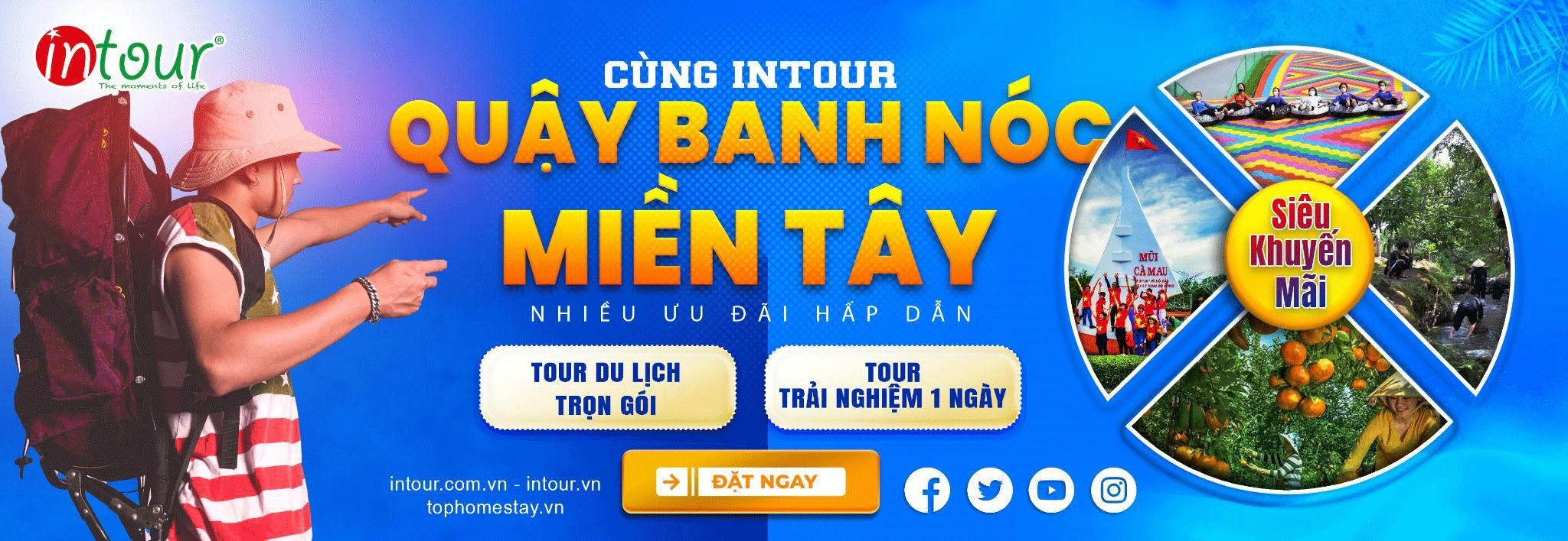 Khám phá Miền Tây sông nước qua tour Miền Tây trọn gói cùng INTOUR