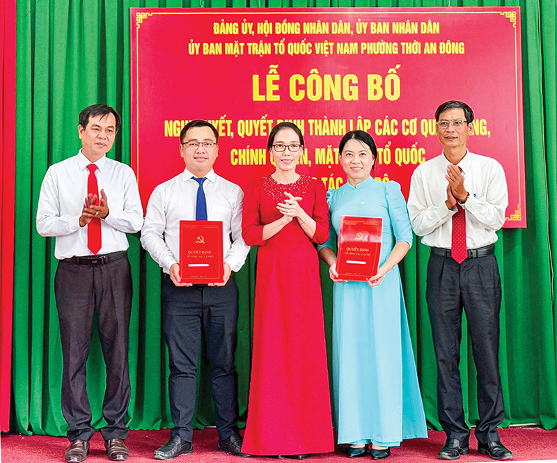 Phát huy tốt nội lực, thu hút và sử dụng hiệu quả các nguồn lực đầu tư xây dựng phường Thới An Đông phát triển toàn diện