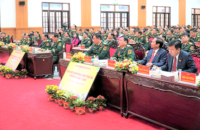 Đại hội đại biểu Đảng bộ Quân khu 9 lần thứ XI, nhiệm kỳ 2025-2030