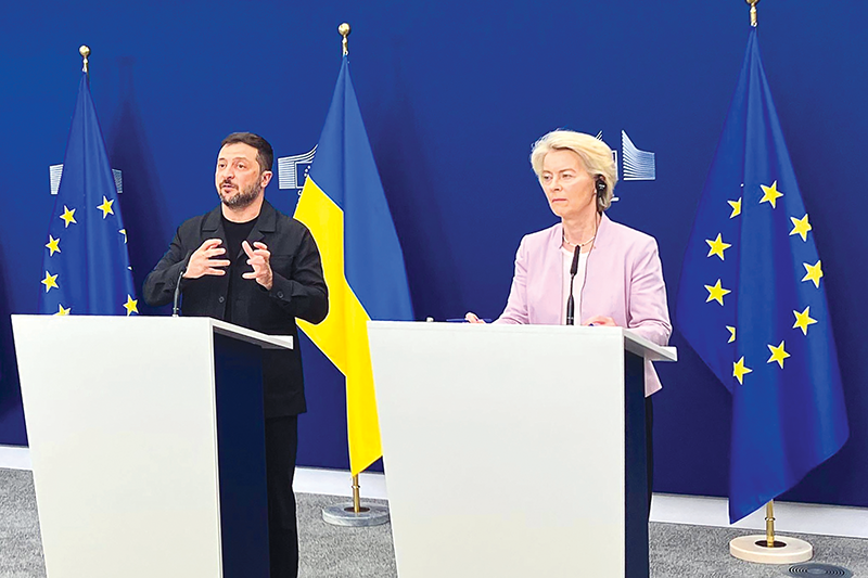 Thế khó cho Ukraine và châu Âu