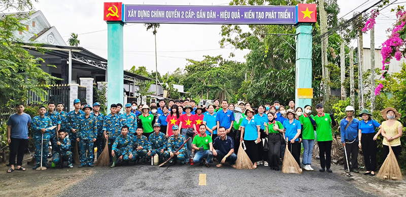 Thực hiện nhiều công trình, phần việc ý nghĩa