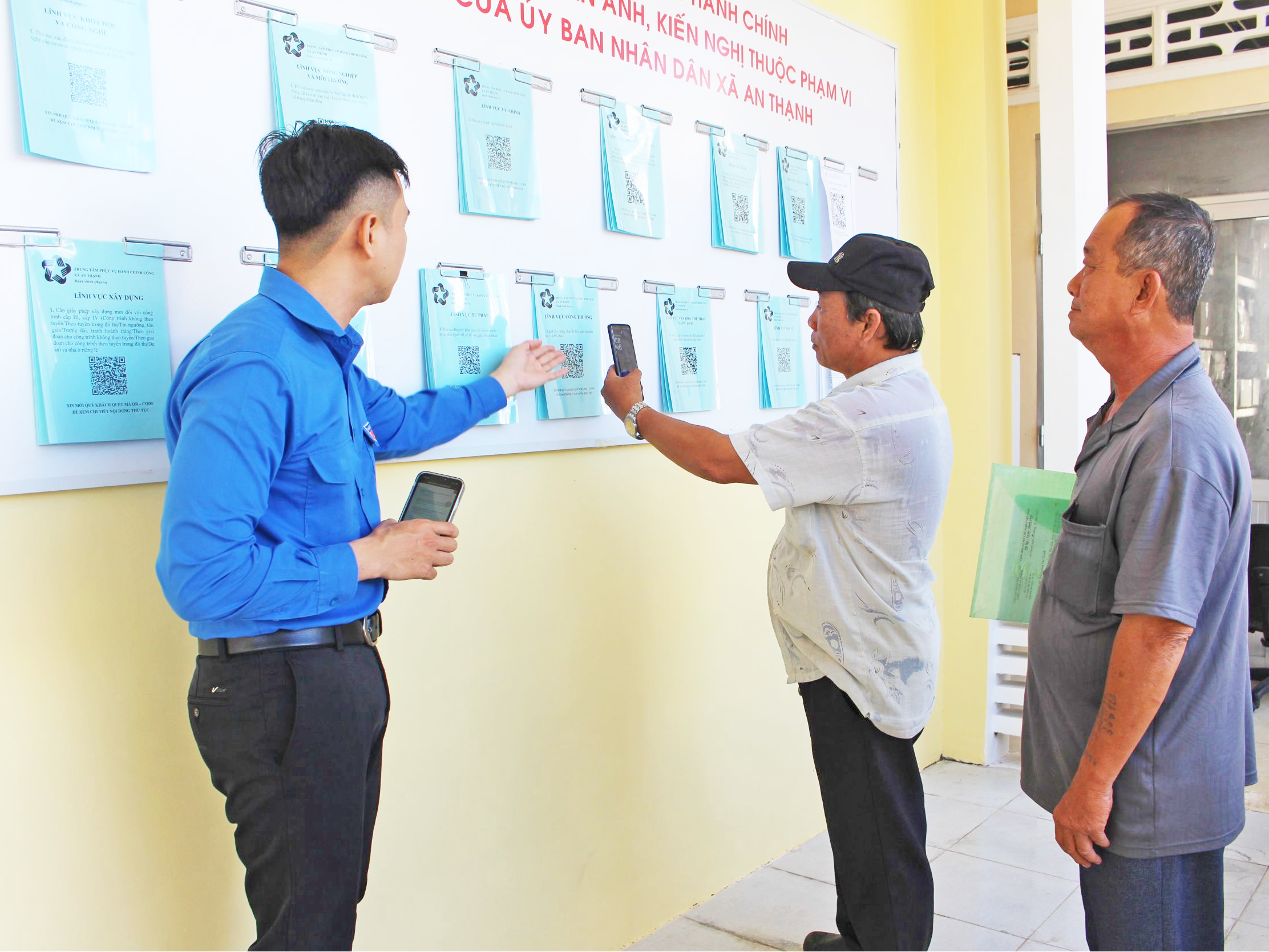 Xã An Thạnh nâng cao chất lượng phục vụ người dân