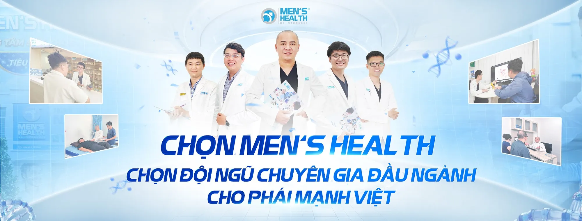 Trung tâm Sức khỏe Nam giới Men's Health: Nơi chăm sóc sức khỏe toàn diện cho quý ông
