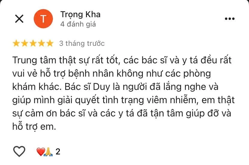 Trung tâm Sức khỏe Nam giới Men's Health: Nơi chăm sóc sức khỏe toàn diện cho quý ông