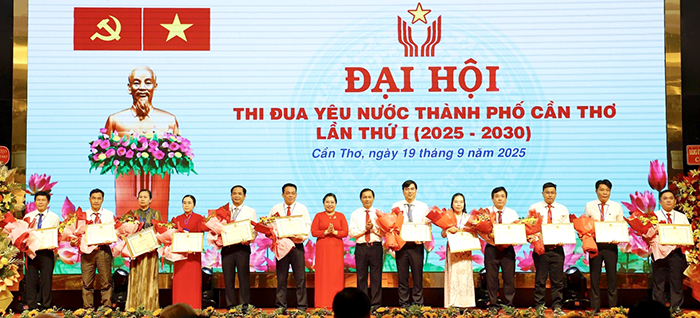TP Cần Thơ tuyên dương 68 cá nhân, tập thể điển hình thi đua yêu nước