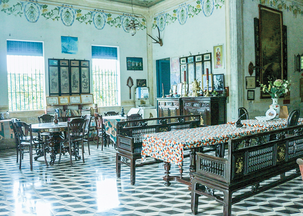 Nhà cổ họ Trần trên đất cù lao