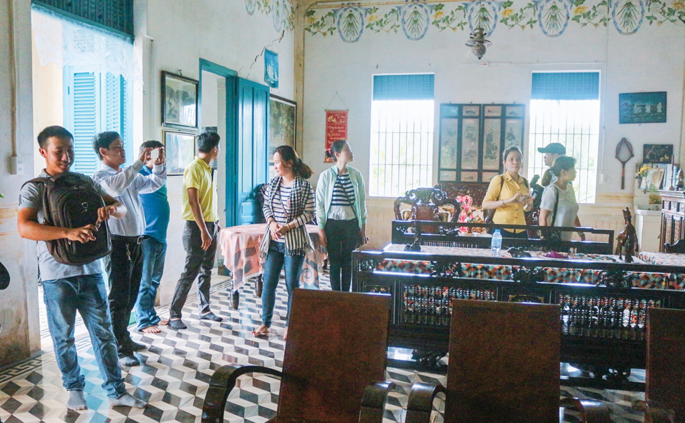 Nhà cổ họ Trần trên đất cù lao