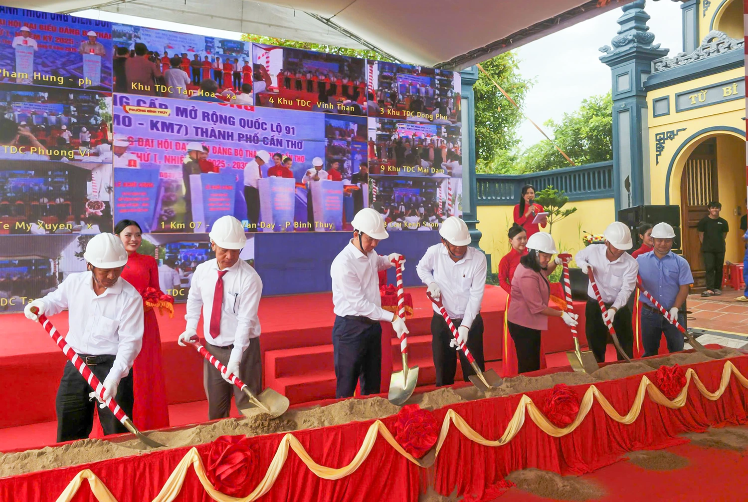 Khởi công, khánh thành 18 công trình chào mừng Đại hội đại biểu Đảng bộ TP Cần Thơ lần thứ I
