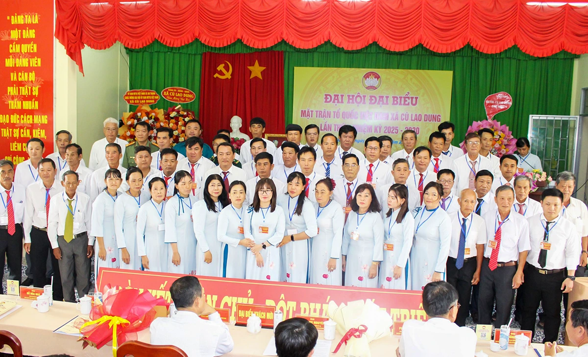 Thêm nhiều xã, phường tổ chức thành công Đại hội đại biểu MTTQVN lần thứ I, nhiệm kỳ 2025-2030