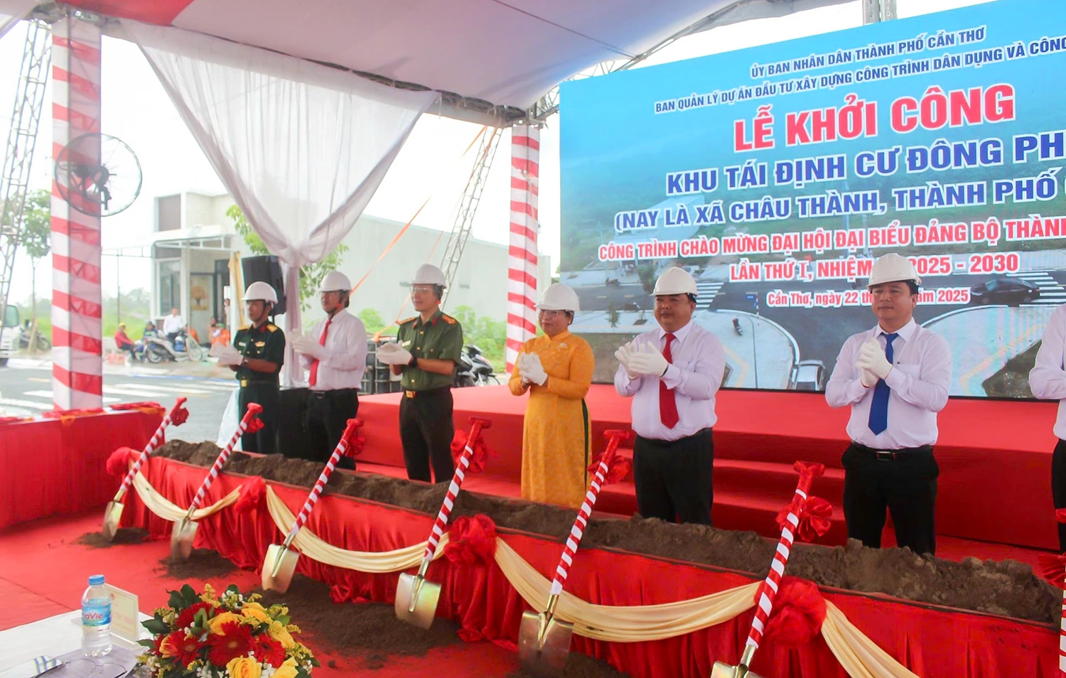 Khởi công, khánh thành 18 công trình chào mừng Đại hội đại biểu Đảng bộ TP Cần Thơ lần thứ I