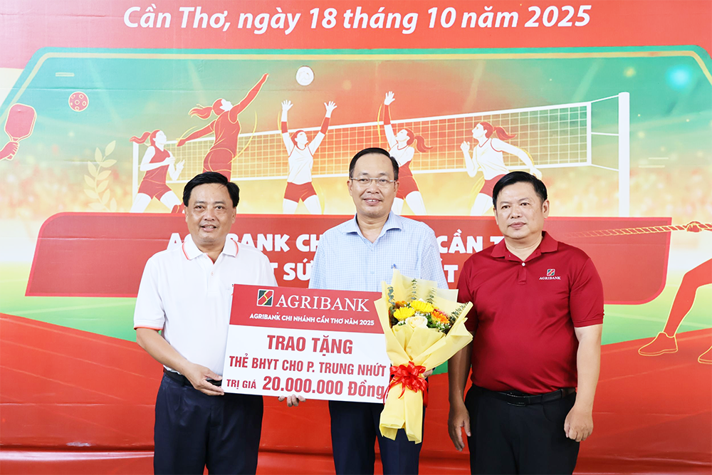 Hơn 200 vận động viên tham gia Hội thao truyền thống năm 2025 của Agribank Chi nhánh Cần Thơ