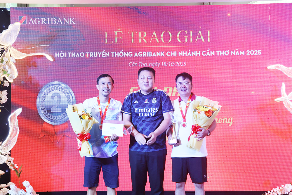 Hơn 200 vận động viên tham gia Hội thao truyền thống năm 2025 của Agribank Chi nhánh Cần Thơ