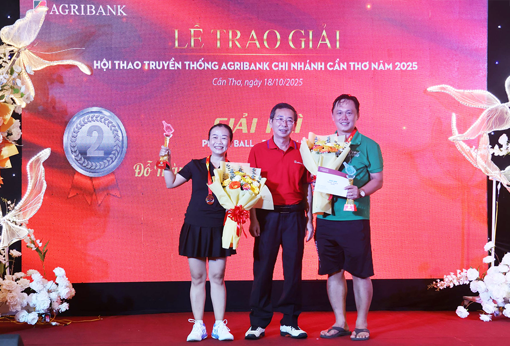 Hơn 200 vận động viên tham gia Hội thao truyền thống năm 2025 của Agribank Chi nhánh Cần Thơ