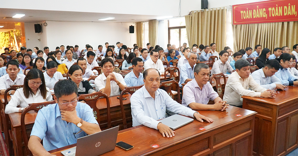 1.761 cán bộ, công chức được bồi dưỡng nghiệp vụ công tác kiểm tra, giám sát
