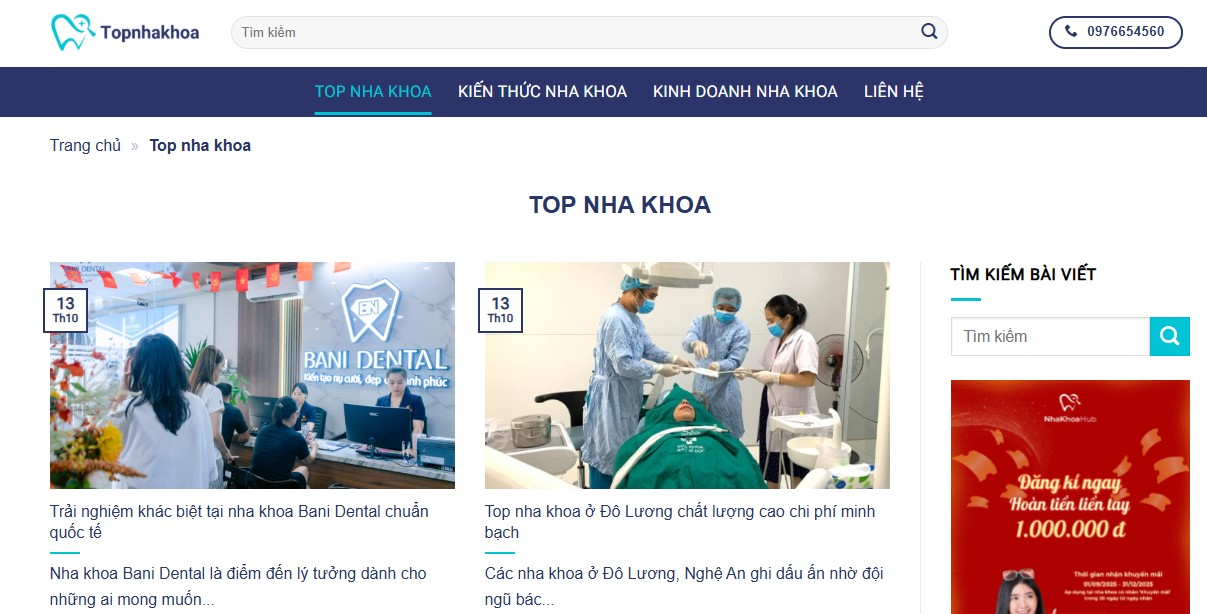 Đồng hành cùng Topnhakhoa: Cơ hội vàng để bứt phá doanh thu