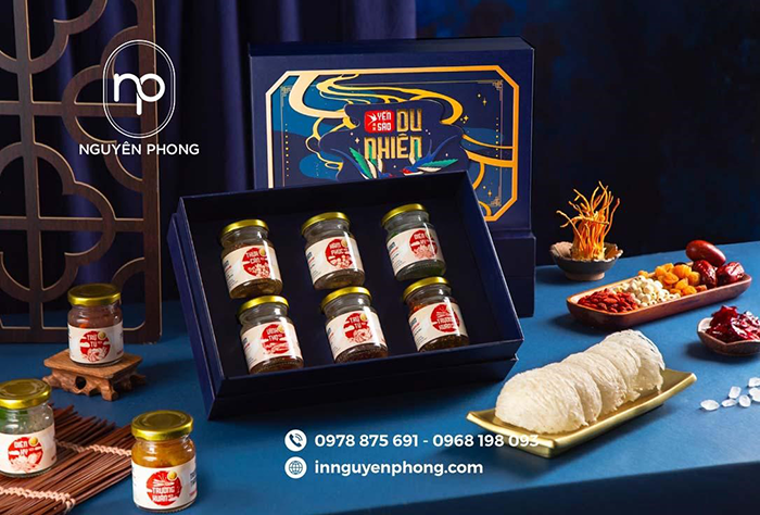 Nguyên Phong chuyên in hộp yến sào cao cấp, chuẩn thương hiệu