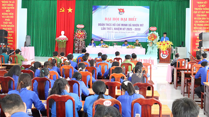Đoàn TNCS Hồ Chí Minh xã Thạnh Thới An, xã Long Phú và xã Nhơn Mỹ tổ chức thành công Đại hội nhiệm kỳ 2025-2030