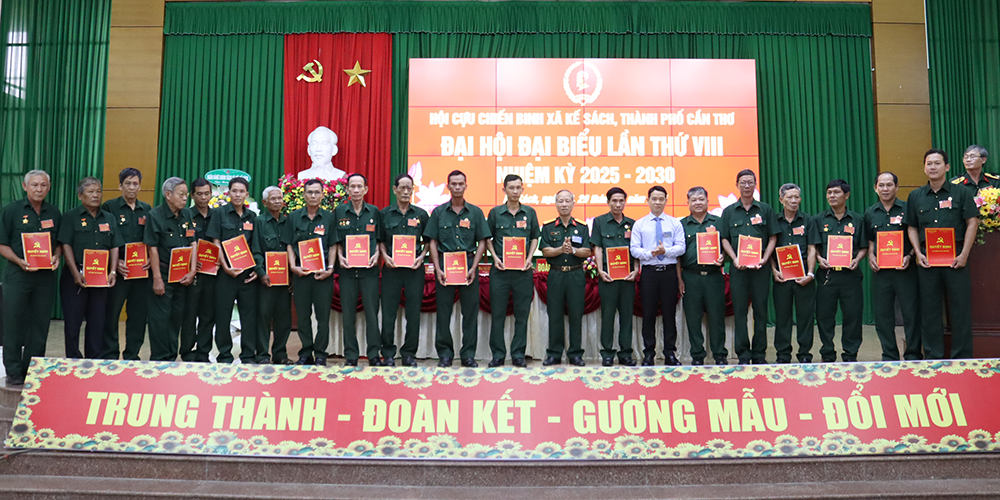 Cựu Chiến binh xã Kế Sách gương mẫu trong các phong trào thi đua