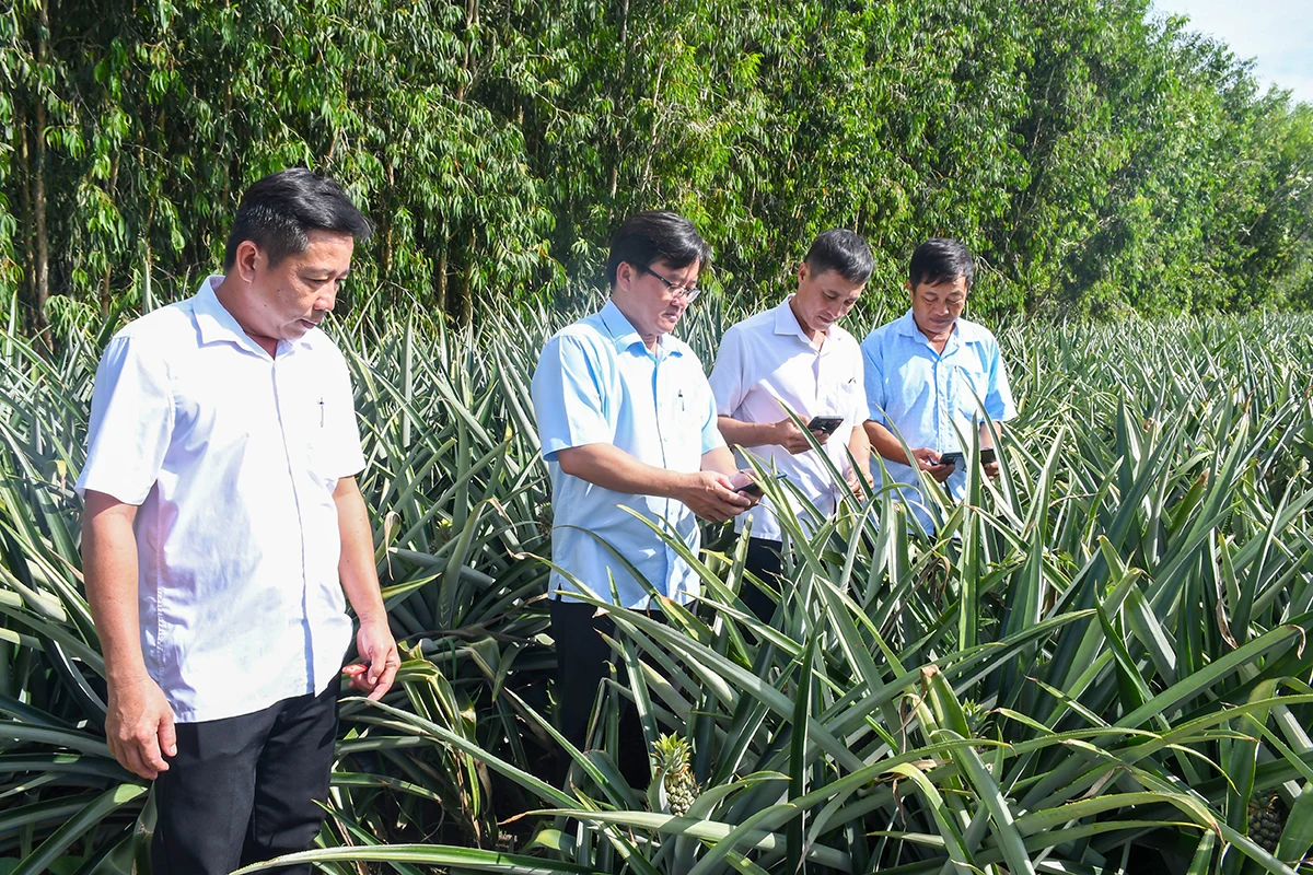 Nông dân chuyển mình cùng công nghệ số