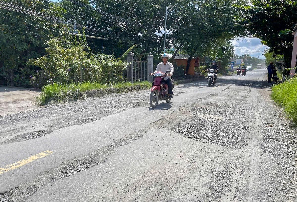 Cần sớm nâng cấp, mở rộng quốc lộ 61B đoạn qua xã Tân Long