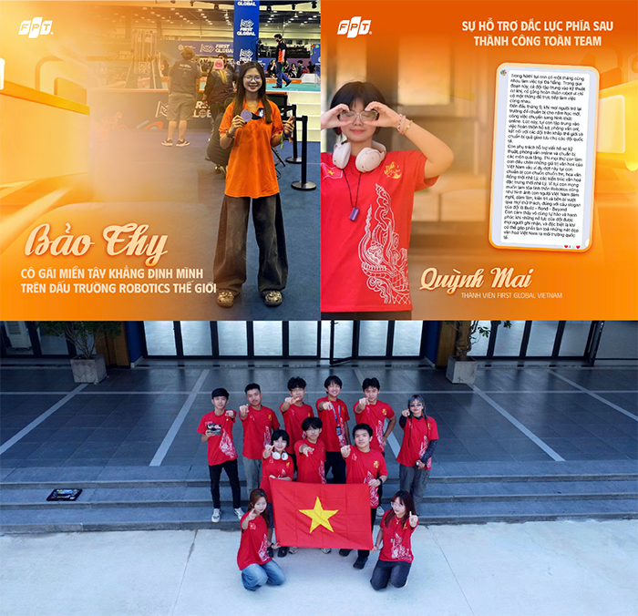 Đội tuyển Việt Nam giành Huy chương Bạc tại FIRST Global Challenge 2025