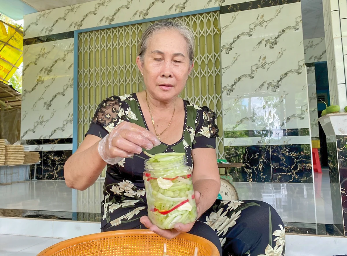 Khởi nghiệp từ sản phẩm dưa ngó lục bình