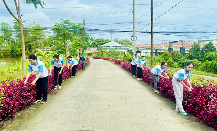 Nhiều sáng tạo trong thực hiện tiêu chí “3 sạch”