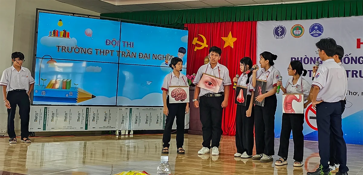 8 trường THPT tham gia Hội thi Phòng, chống tác hại thuốc lá