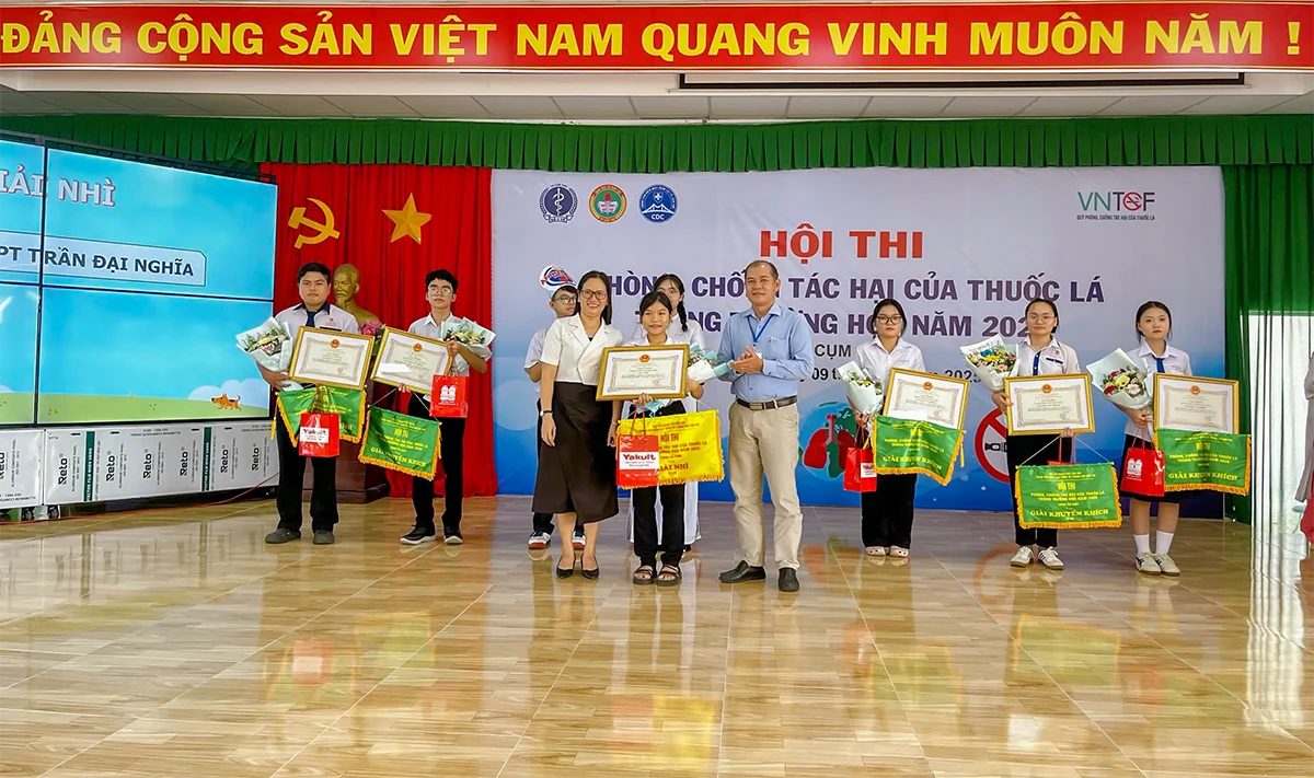 8 trường THPT tham gia Hội thi Phòng, chống tác hại thuốc lá